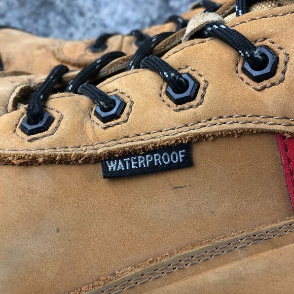 Gravity Defyer Men's Size 11.5 Madik Brown Genuine Leather Lace-Up Work Boots - Picture 10 of 16